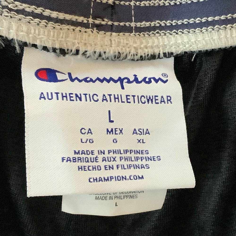 NWOT Champion Men's Mesh Shorts, Size L, Black color - Picture 8 of 13